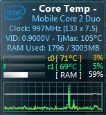 ノートパソコン Cpu 温度 適正