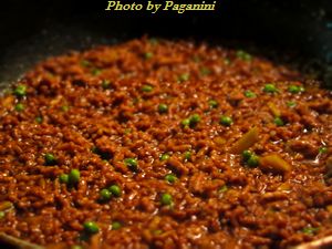 fried ground meat