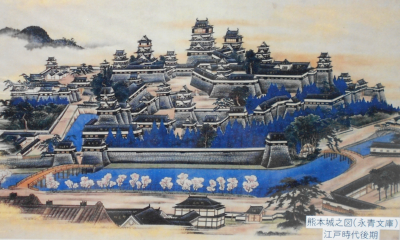熊本城之図（江戸時代後期）