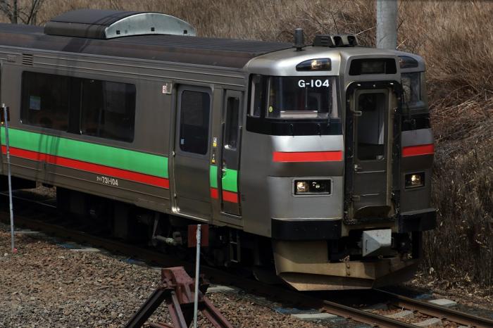 20130421-5　　２７５２Ｍ　苫小牧行き普通列車