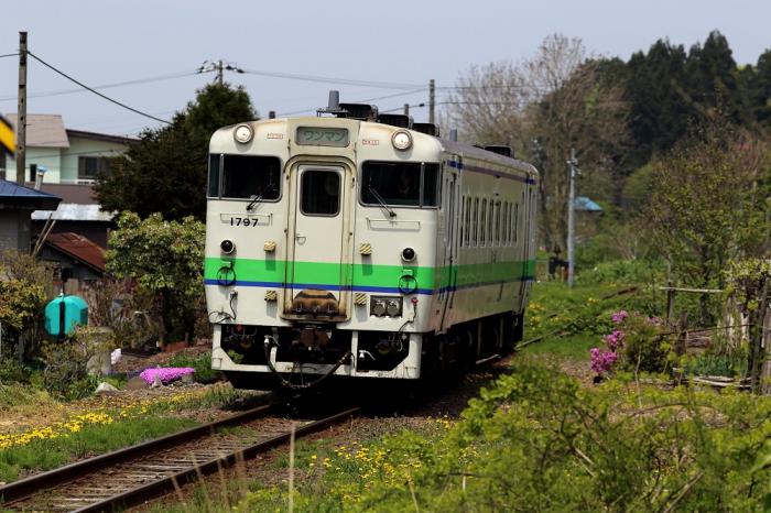 20130605-7　　４１７５Ｄ　木古内行き普通列車