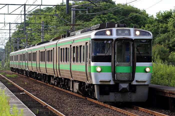 20130803-11　　２７２７Ｍ　　小樽行き普通列車