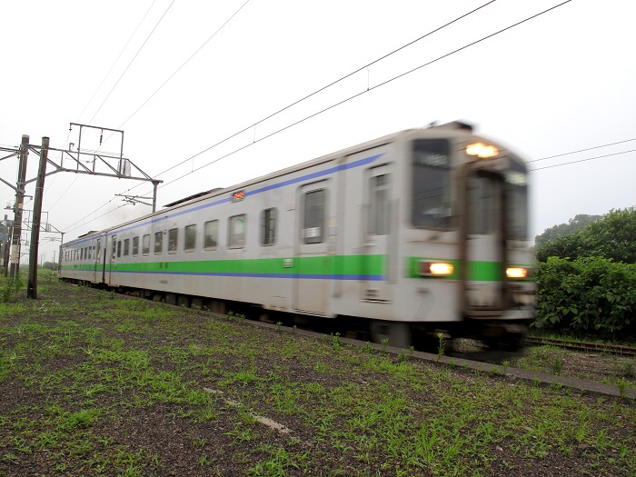 20130812-7　　４４３Ｄ　苫小牧行き普通列車