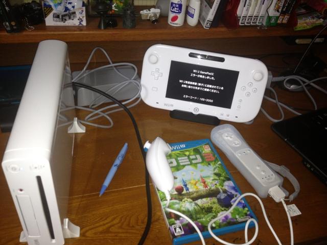 Wii U プレミアムセット Shiro 初期不良だった ヤストスのホビーブログ